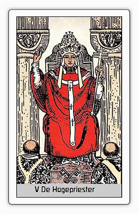 tarot de hogepriester