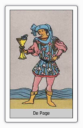 tarot bekers de page tarot bekers de page