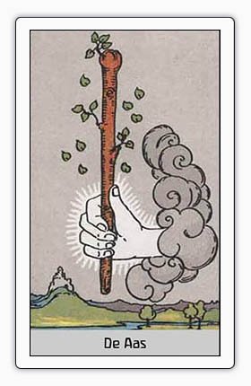 tarot toverstokken de aas