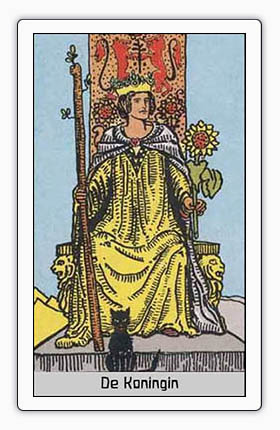 tarot toverstokken de koningin