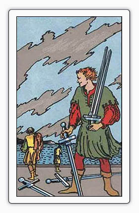 tarot zwaarden 5 tarot zwaarden 5