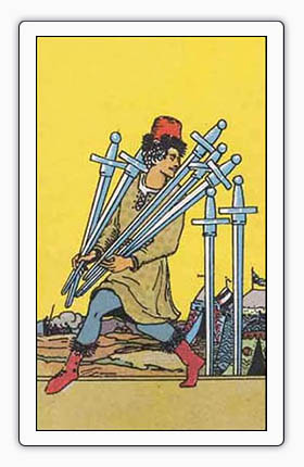 tarot zwaarden 7 tarot zwaarden 7