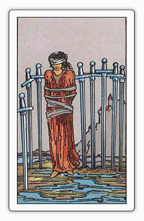 tarot zwaarden 8 tarot zwaarden 8